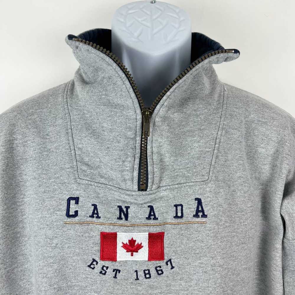 Vintage JPT Classics CANADA Sweatshirt Mens Large… - image 2