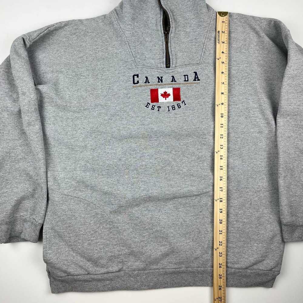 Vintage JPT Classics CANADA Sweatshirt Mens Large… - image 9