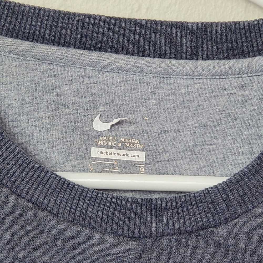 Gray Nike Crew Sweatshirt - image 3