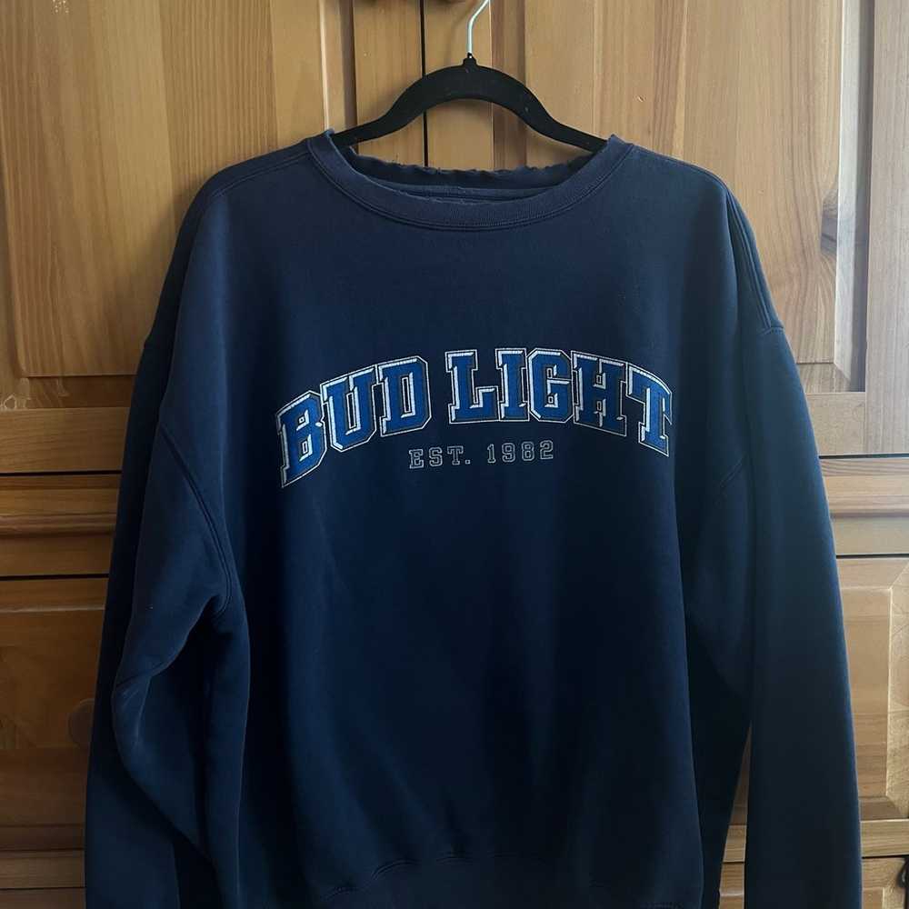 Vintage Bud Light Crewneck - image 1