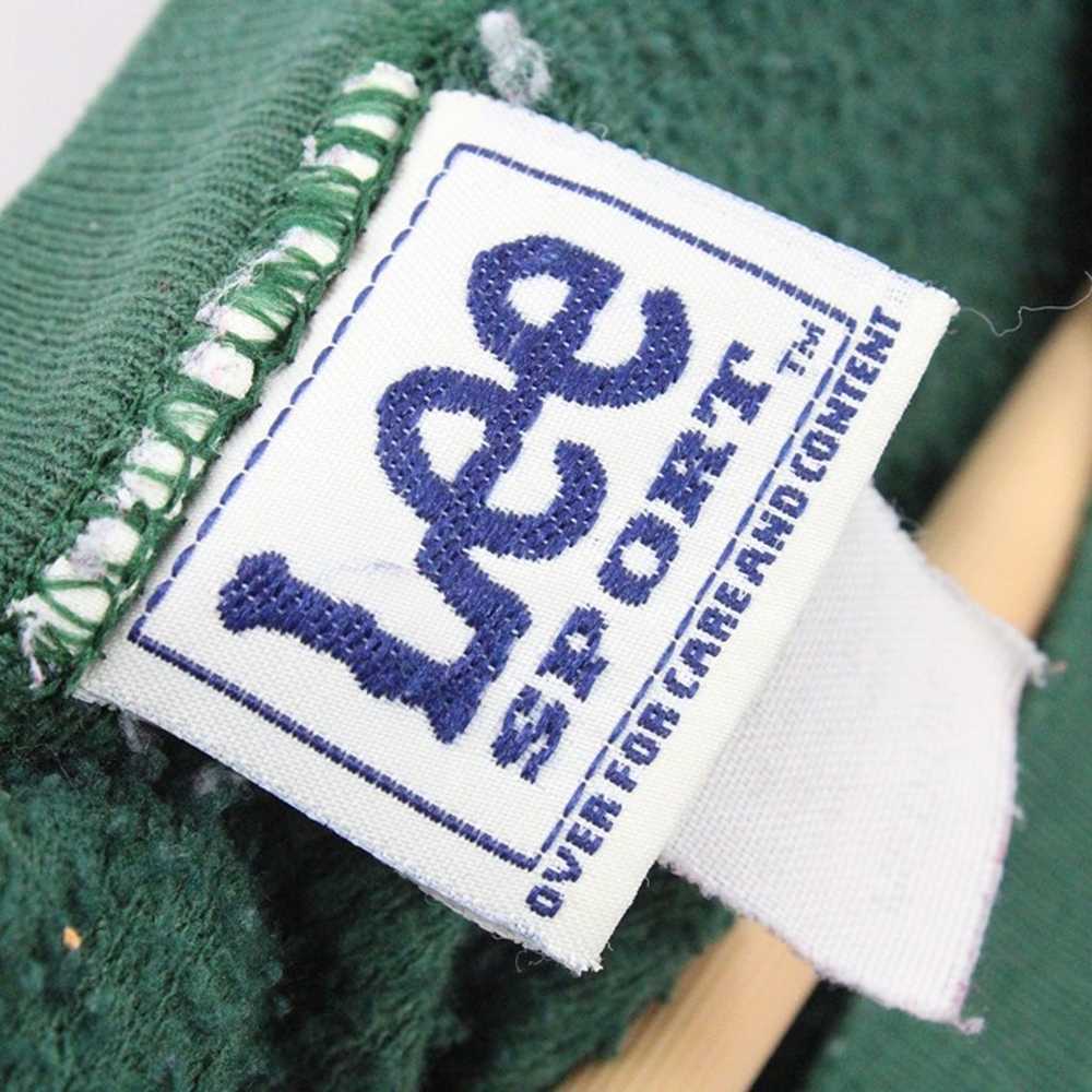 Vintage Lee Sport Sweatshirt Crewneck Men's Green… - image 5