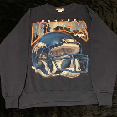 Mens Large 1996 Vintage Denver Broncos Crewneck