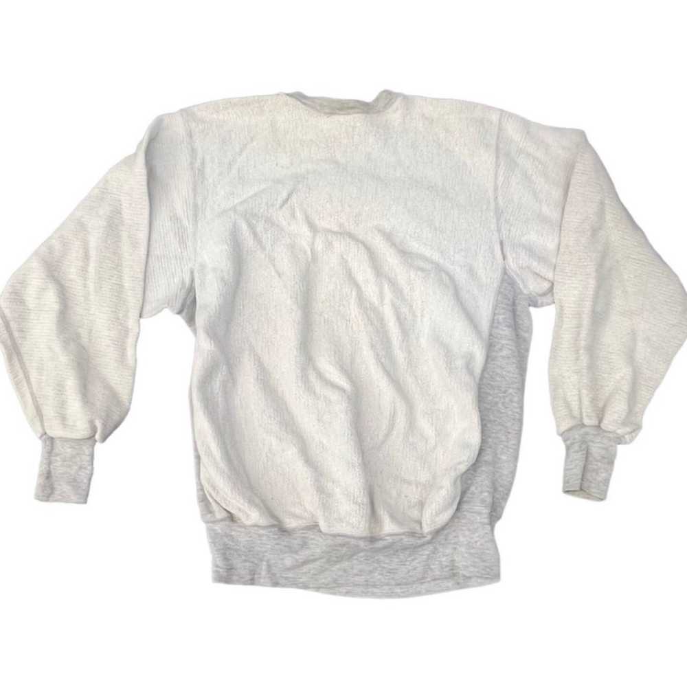 Super Rare Vintage Yale Reversed Sweatshirt with … - image 4
