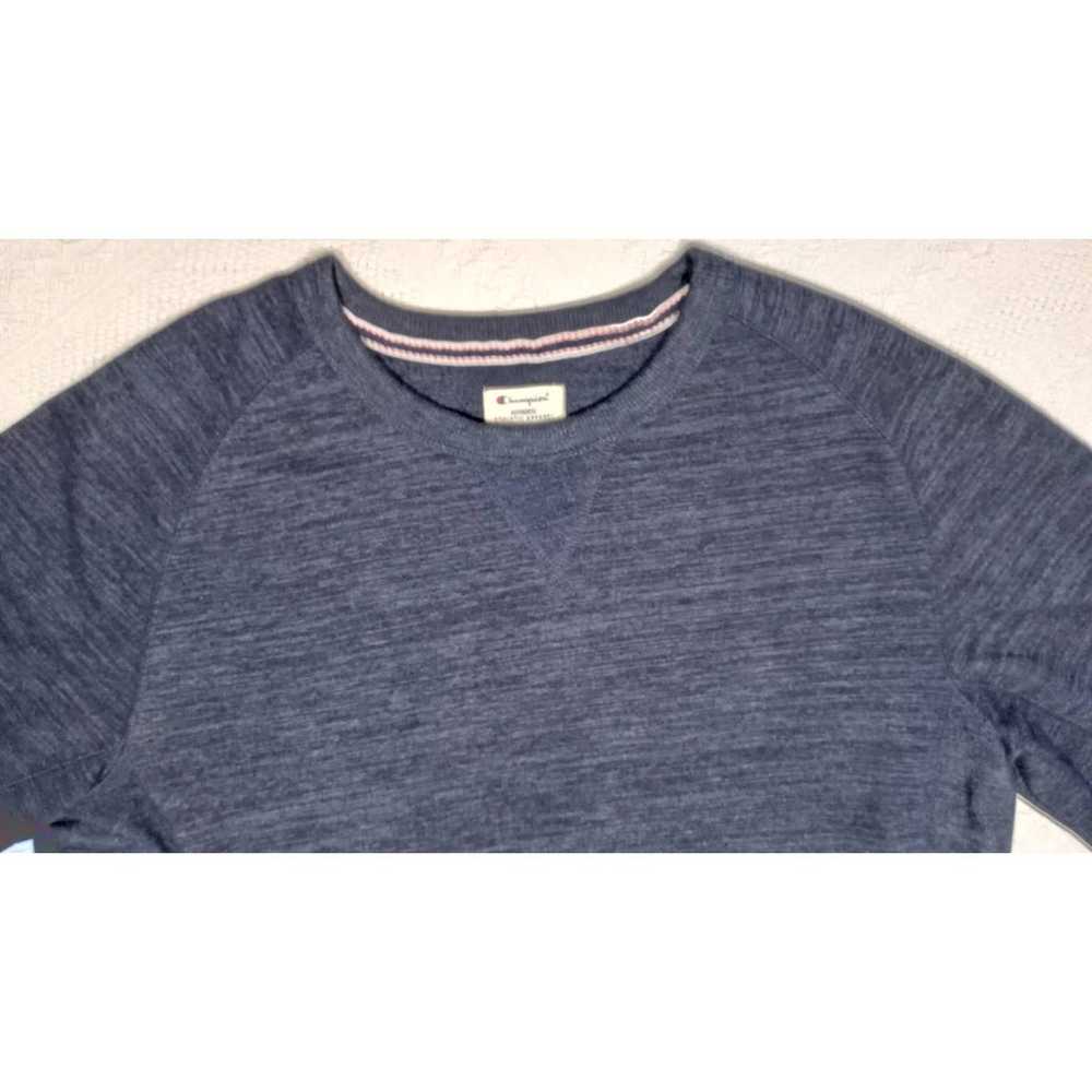 Vintage Champion Mens Sweatshirt XL blue pullover… - image 2
