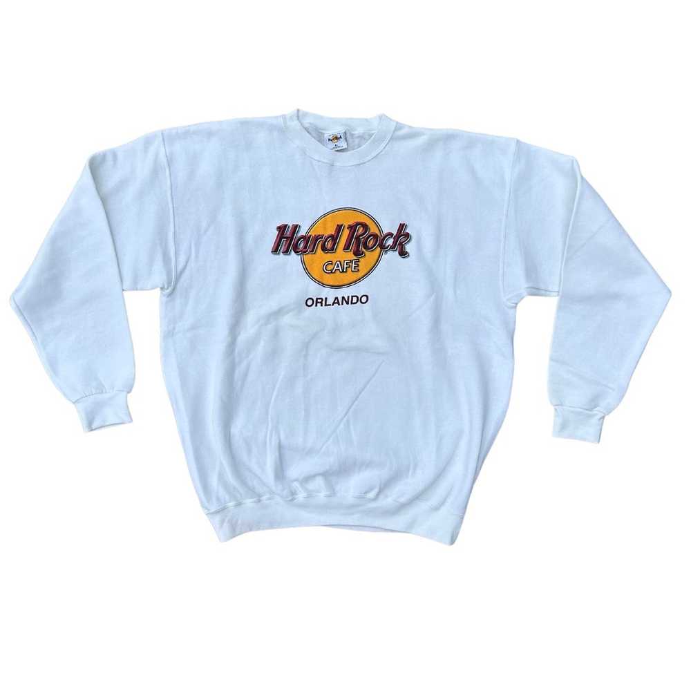 Vintage hard rock cafe crewneck sweatshirt - image 1