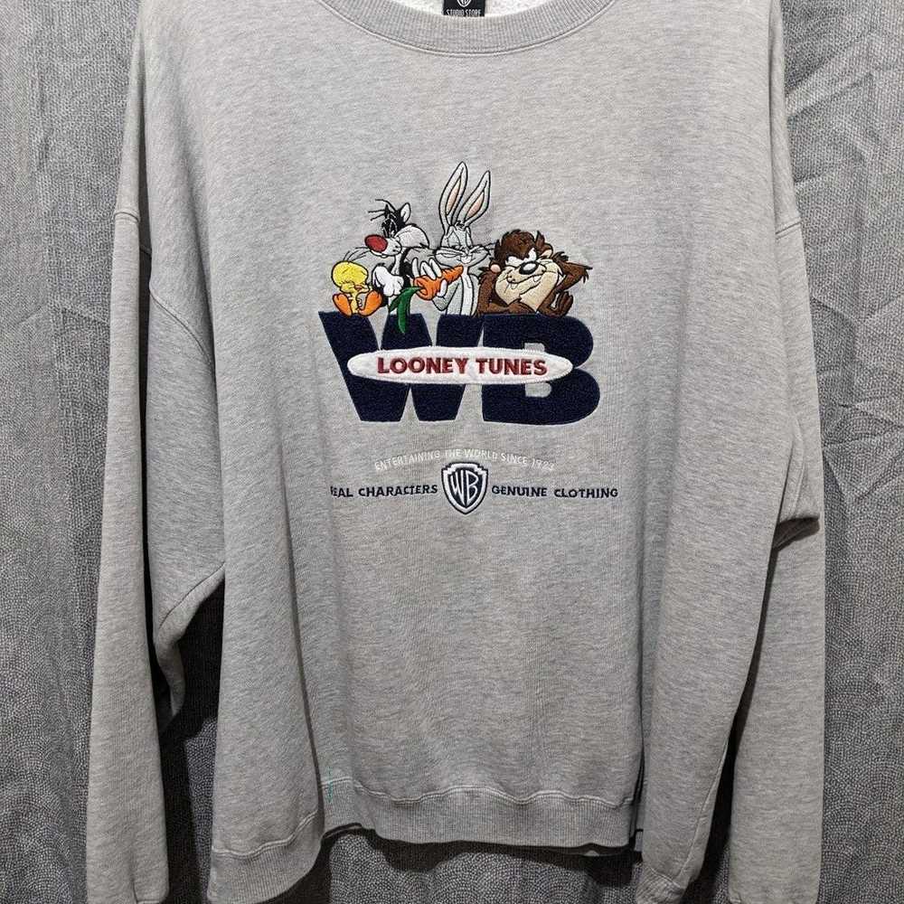 90's Vintage WB Looney Tunes crewneck sweatshirt - image 1