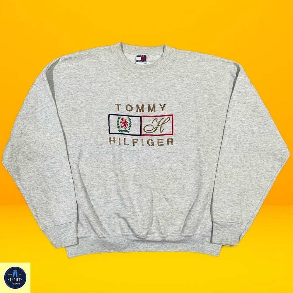 Vintage Tommy Hilfiger sweatshirt - image 1