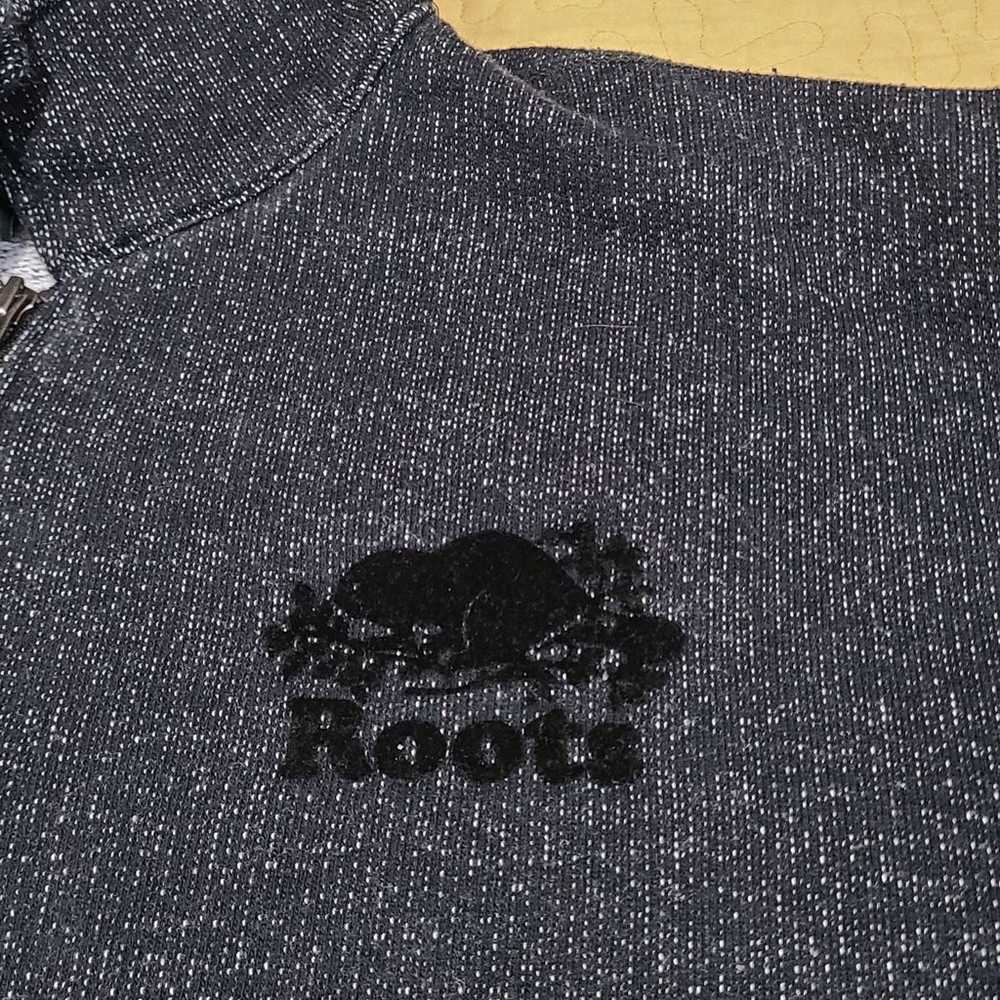 Vintage Roots 1/4 zip pull over jacket size XL - image 2