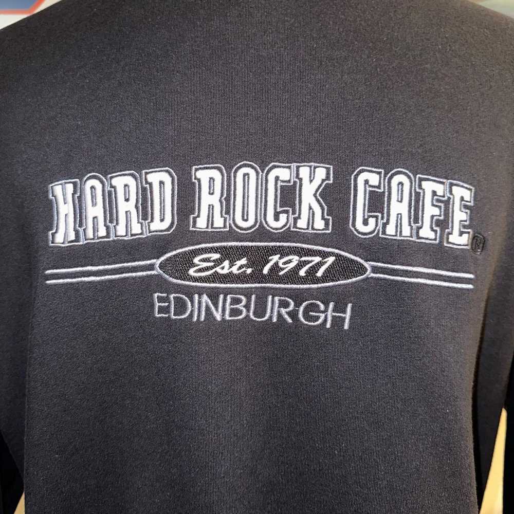 Edinburgh Hard Rock Cafe Crewneck Sweater - image 2