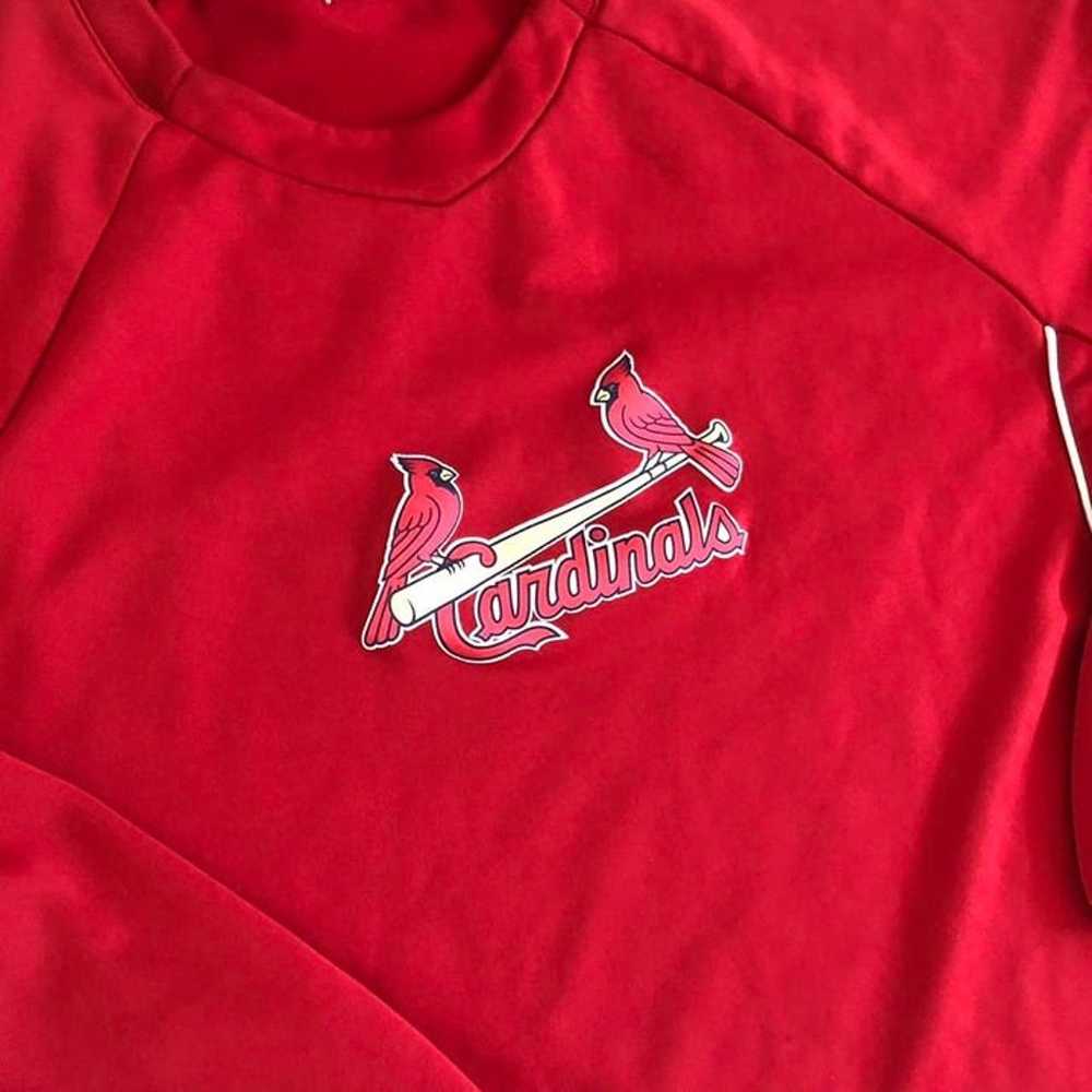 Vintage Y2K St Louis Cardinals Crewneck Pullover … - image 2
