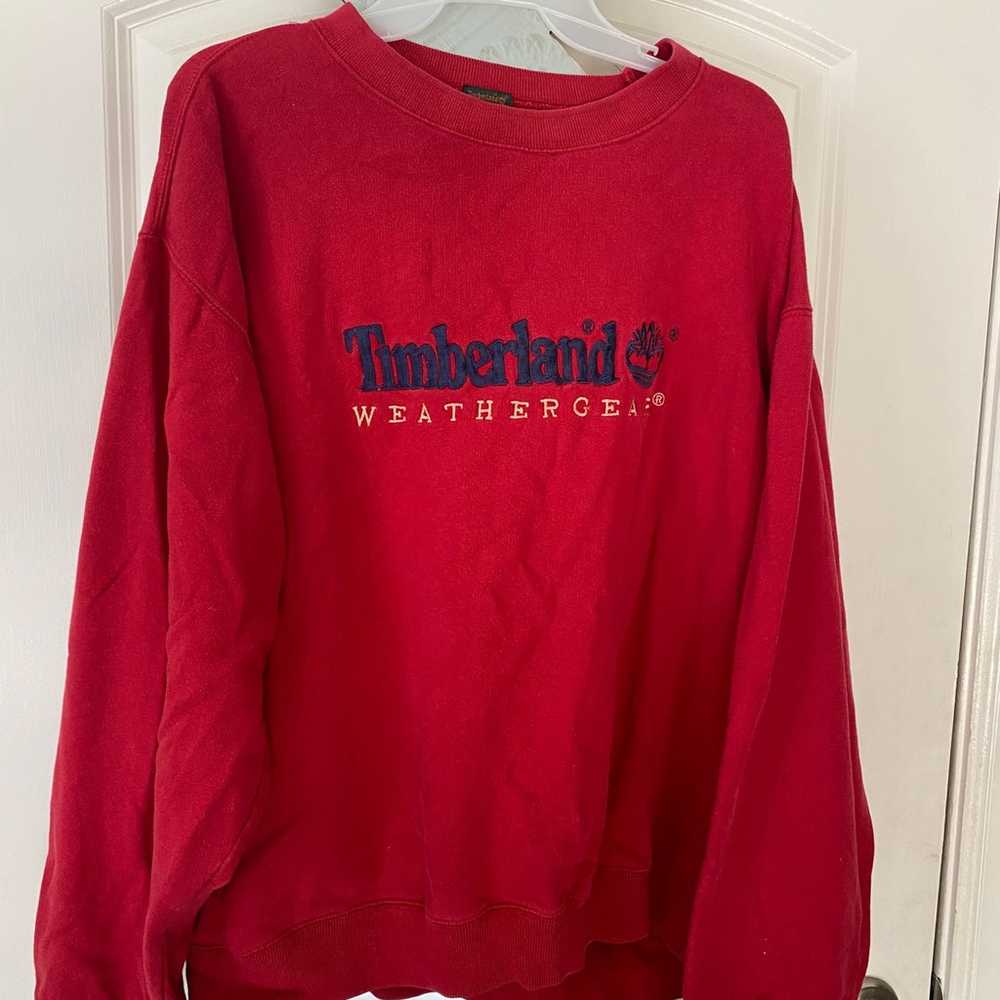 vintage timberland sweatshirt - image 1