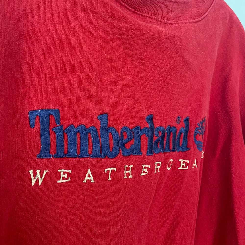vintage timberland sweatshirt - image 2