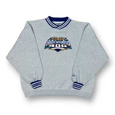 Vintage 90s Brickyard 400 Racing Sweatshirt Crewn… - image 1