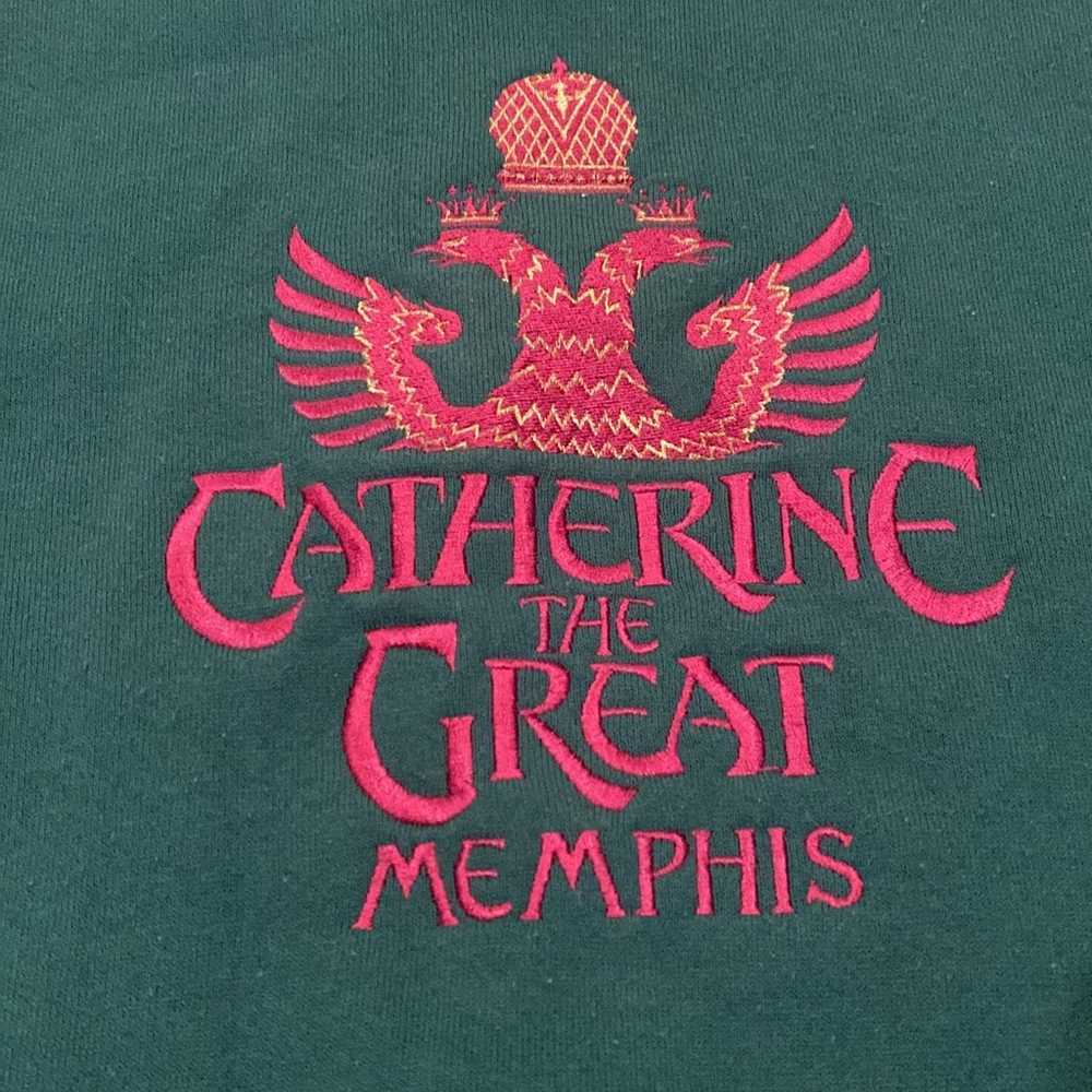 Vintage 90’s Jerzees Cathrine The Great Memphis E… - image 3