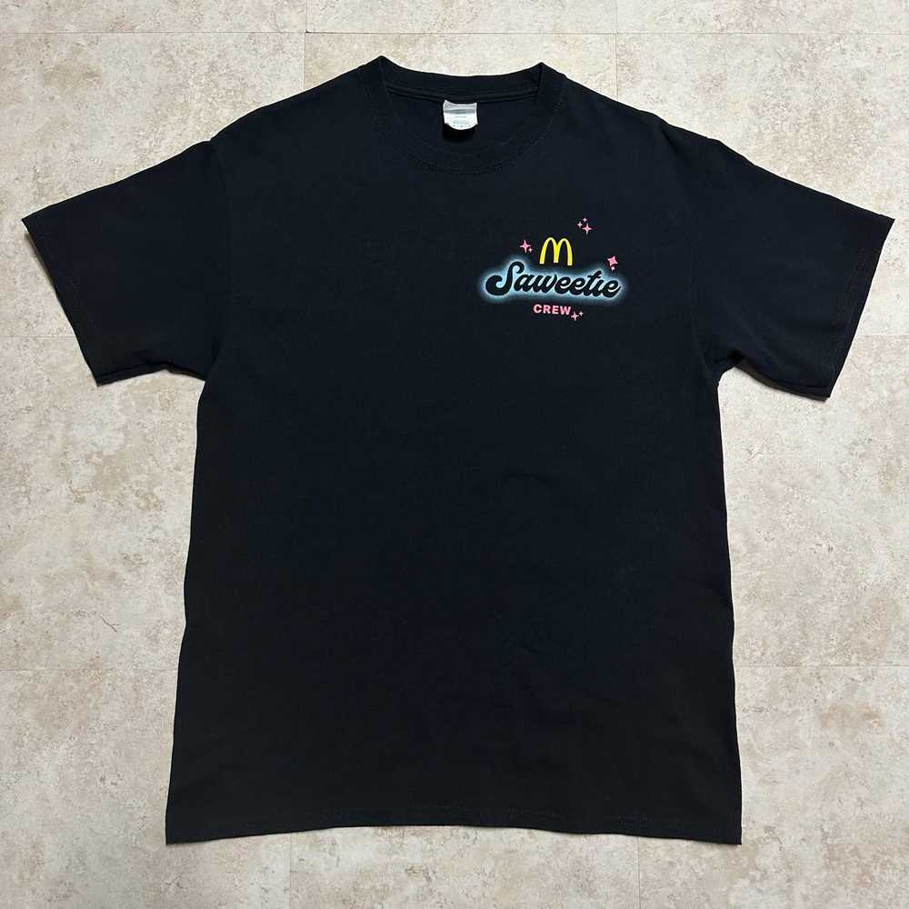 Streetwear Saweetie Meal McDonald's Crew Uniform T-sh… - Gem