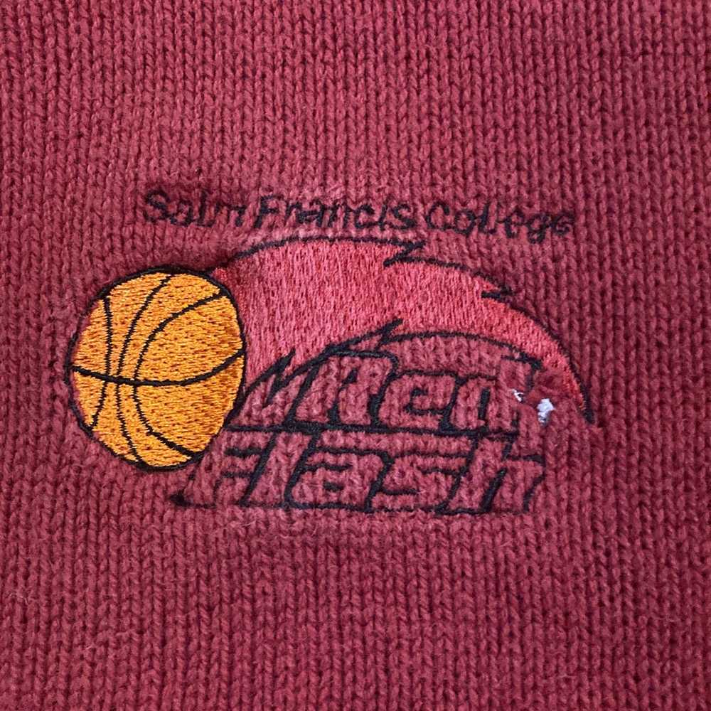 VTG Vintage Adidas St. Francis U Basketball Crewn… - image 3