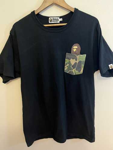 BAPE BLACK MOUNTAIN POCKET TEE