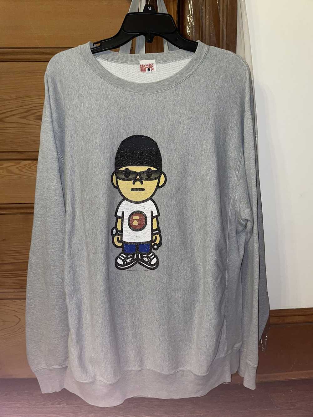 Bape BAPE OG Nigo character crewneck - image 1