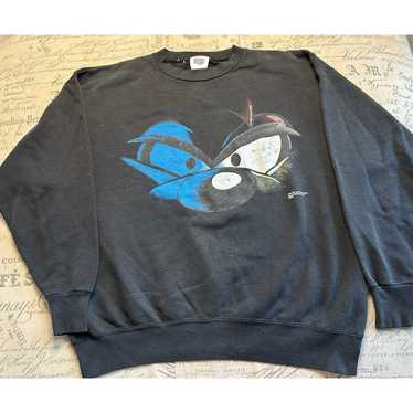 1994 Looney Tunes Michigan Play Hard! Vintage Hooded Single