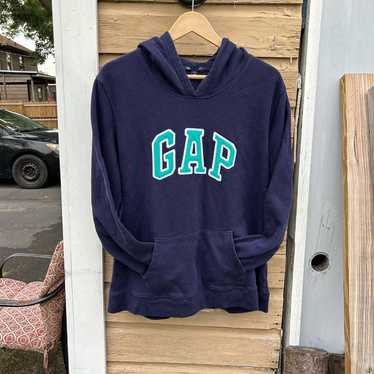 Vintage Gap Spell Out Hoodie Size XL