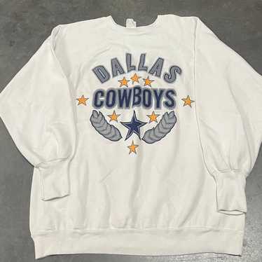Dallas Cowboys Vintage NFL Football Sports Crewneck 1990s Blue Crewneck  Sweatshirt Vintage Cowboys NFL Sweatshirt large 