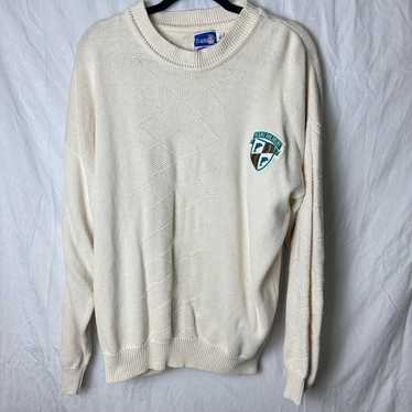 NFL Miami Dolphins Sweater Lee Sport Men's Large Vintage VTG OG