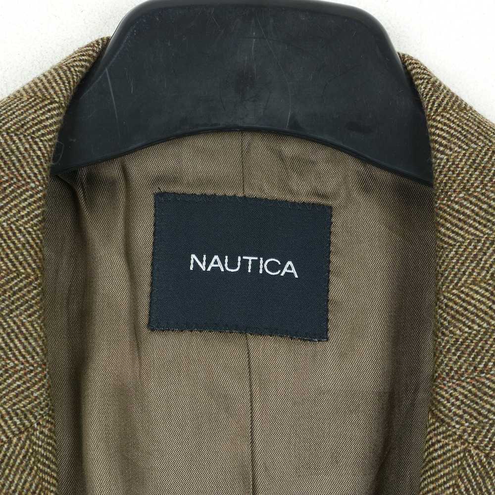 Nautica Men's UK 44L US Wool Blazer EU 54L Tweed … - image 3