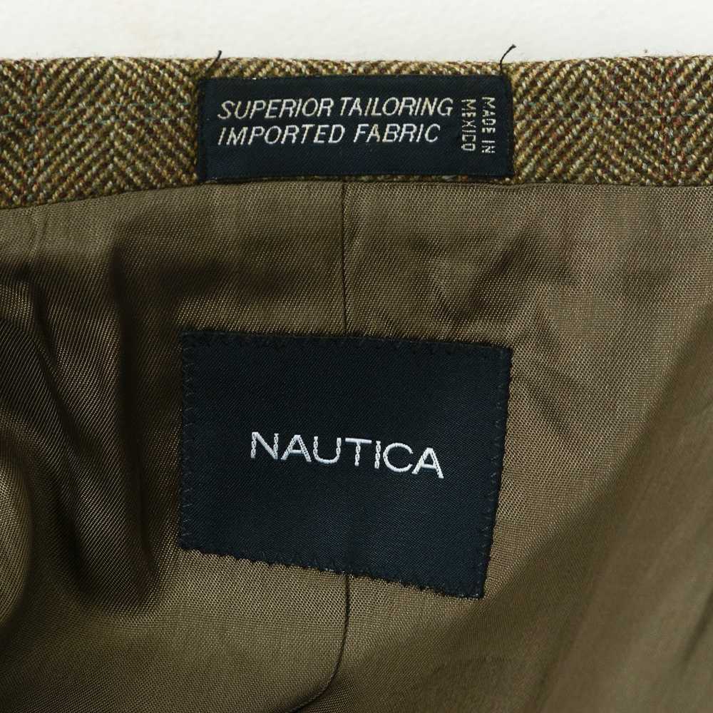 Nautica Men's UK 44L US Wool Blazer EU 54L Tweed … - image 4