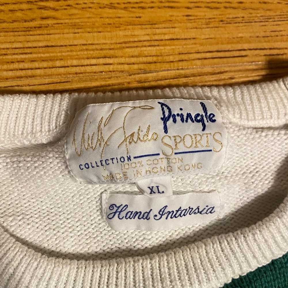 Vintage Pringle Nick Faldo Sports Sweater Golf Si… - image 3