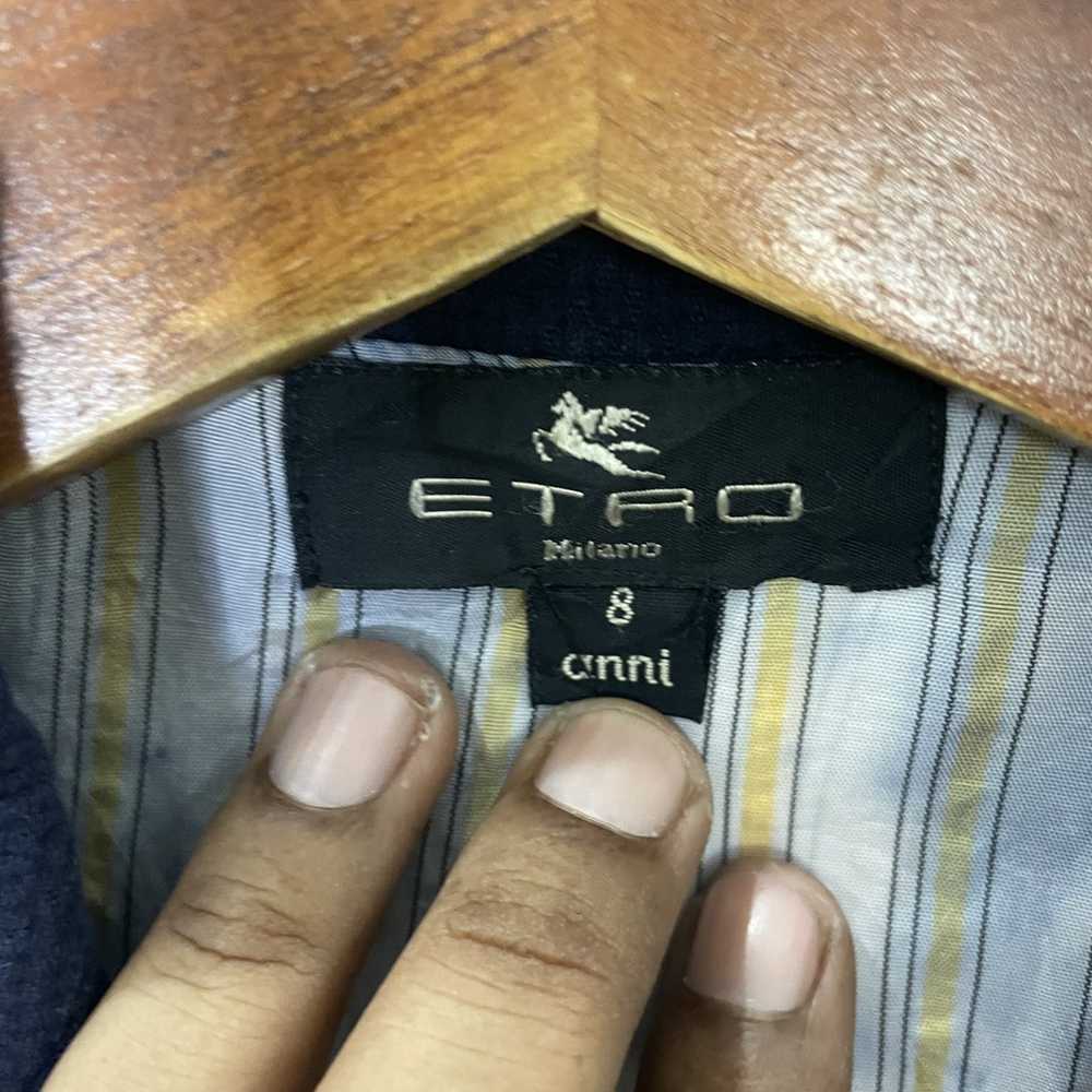 Etro × Italian Designers Vintage Etro Milano Jack… - image 5