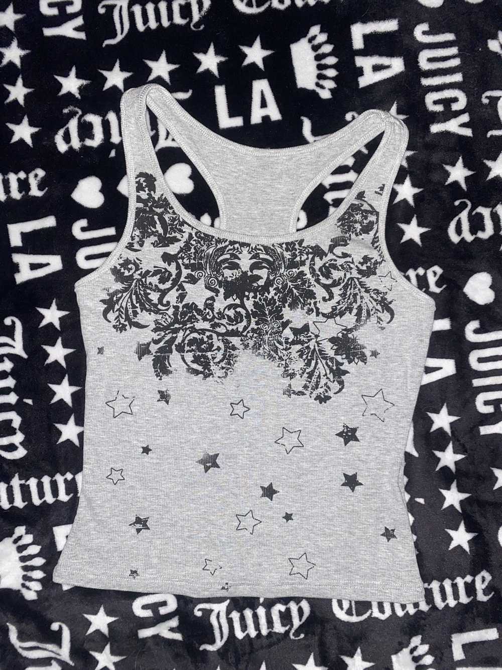 Other Grey & Black Star Graphic Tank - image 1