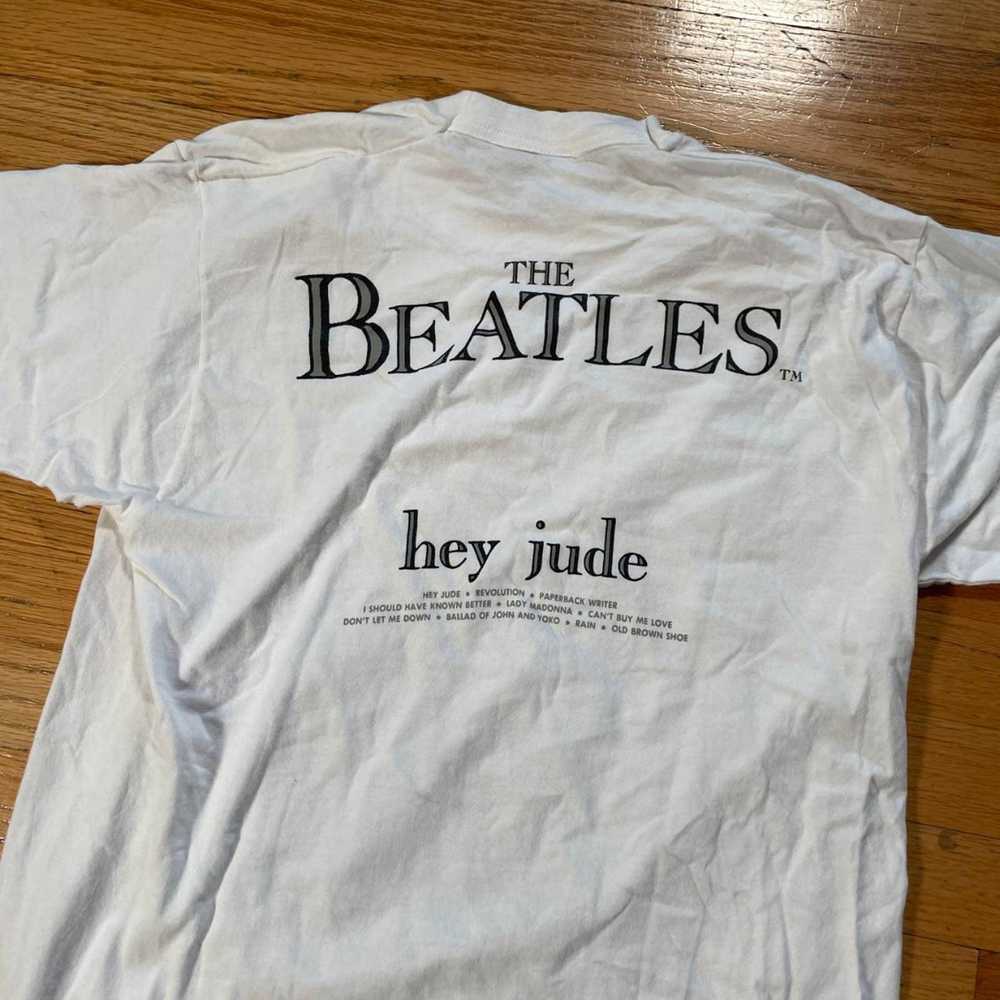 Fruit Of The Loom Vintage Beatles Hey Jude Fruit … - image 6