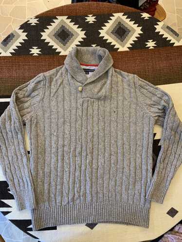 Tommy Hilfiger Shawl Neck Collar Sweater