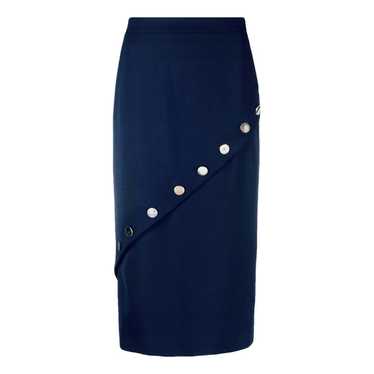 Alexander McQueen Wool mid-length skirt