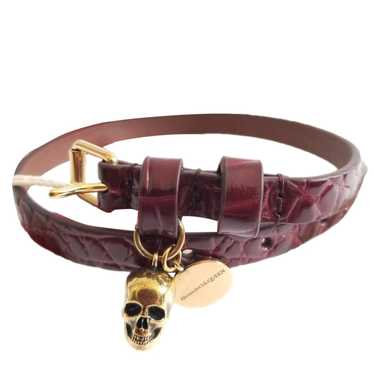 Alexander McQueen Leather bracelet - image 1