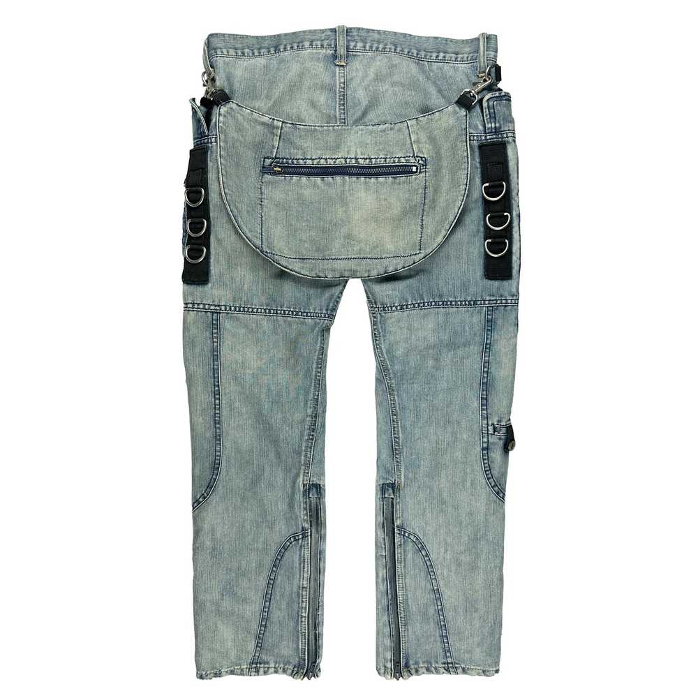 Junya Watanabe × Porter AD2005 Denim Cargo Pants - image 2