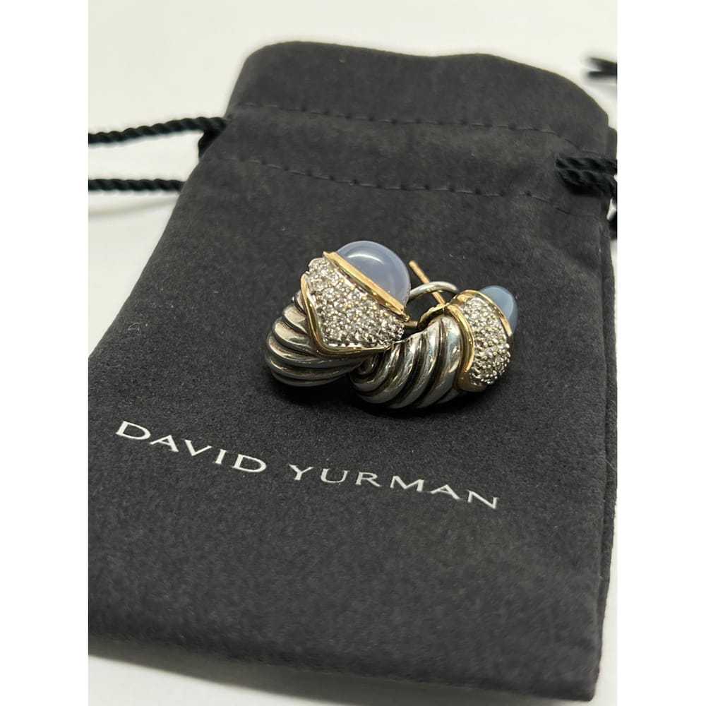 David Yurman Silver earrings - image 3