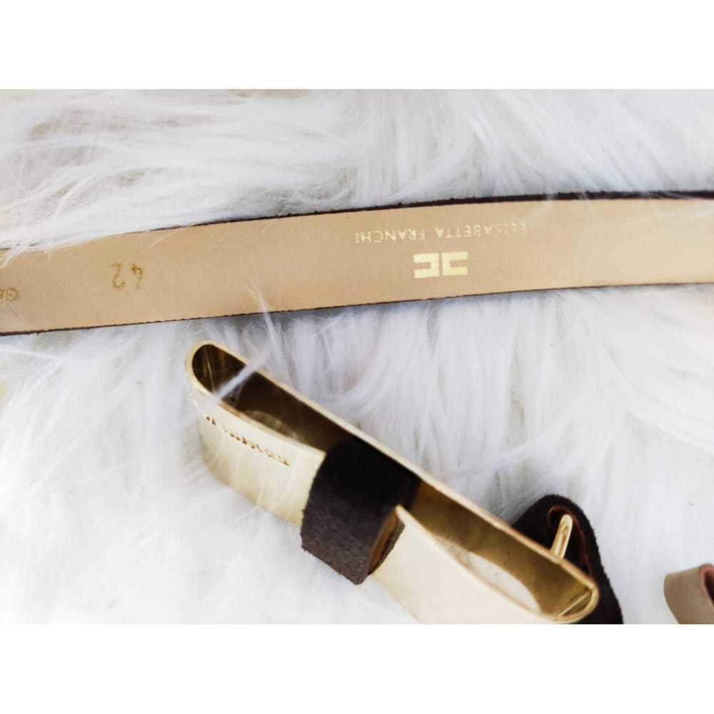 Elisabetta Franchi Leather belt - image 4