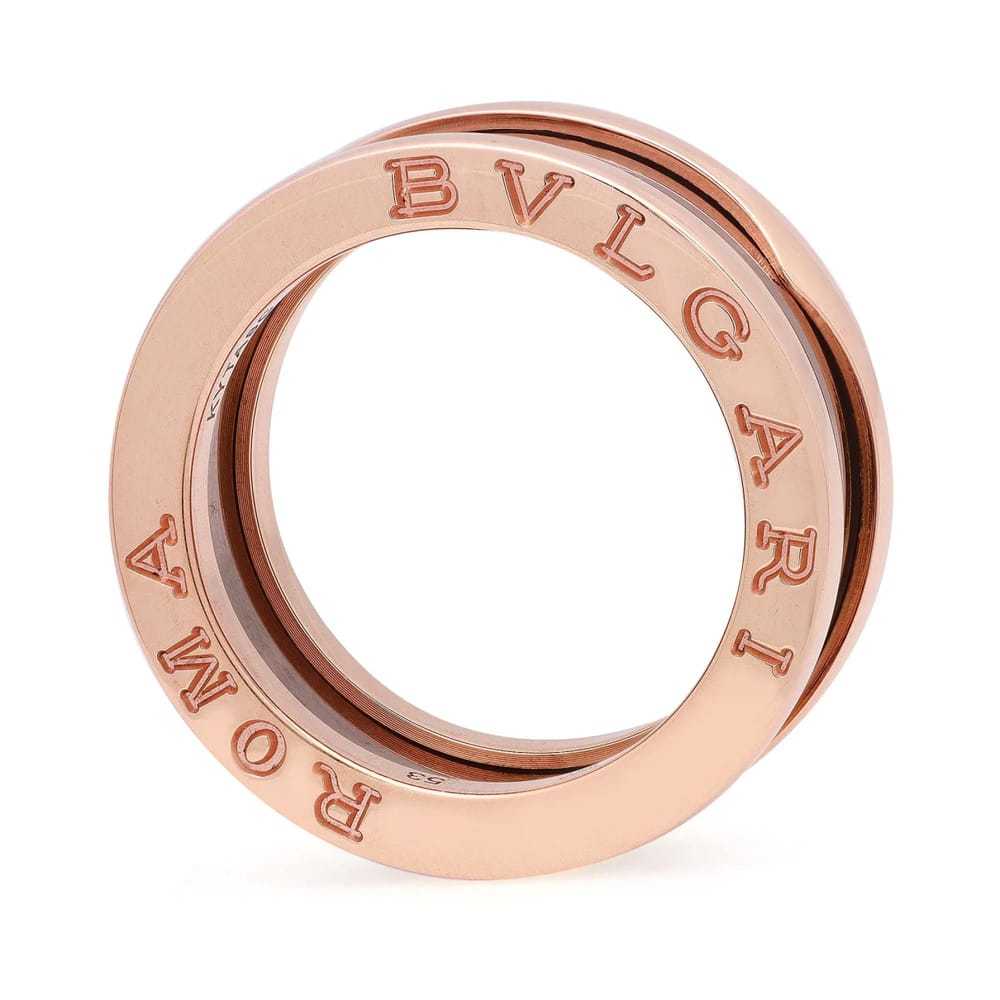 Bvlgari Pink gold ring - image 4