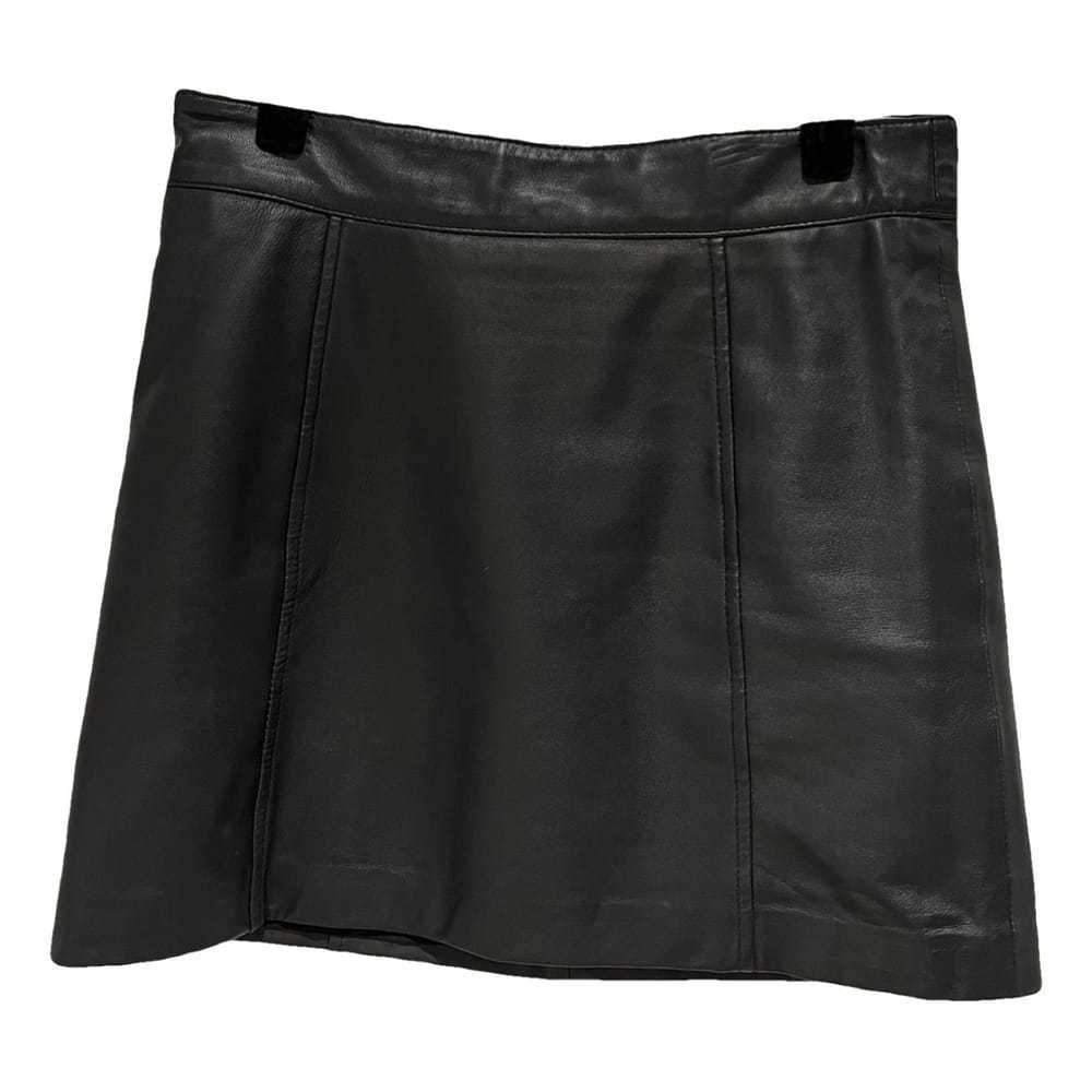 Reiss Leather mini skirt - image 1