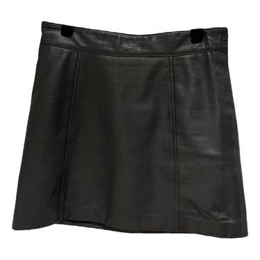 Reiss Leather mini skirt - image 1