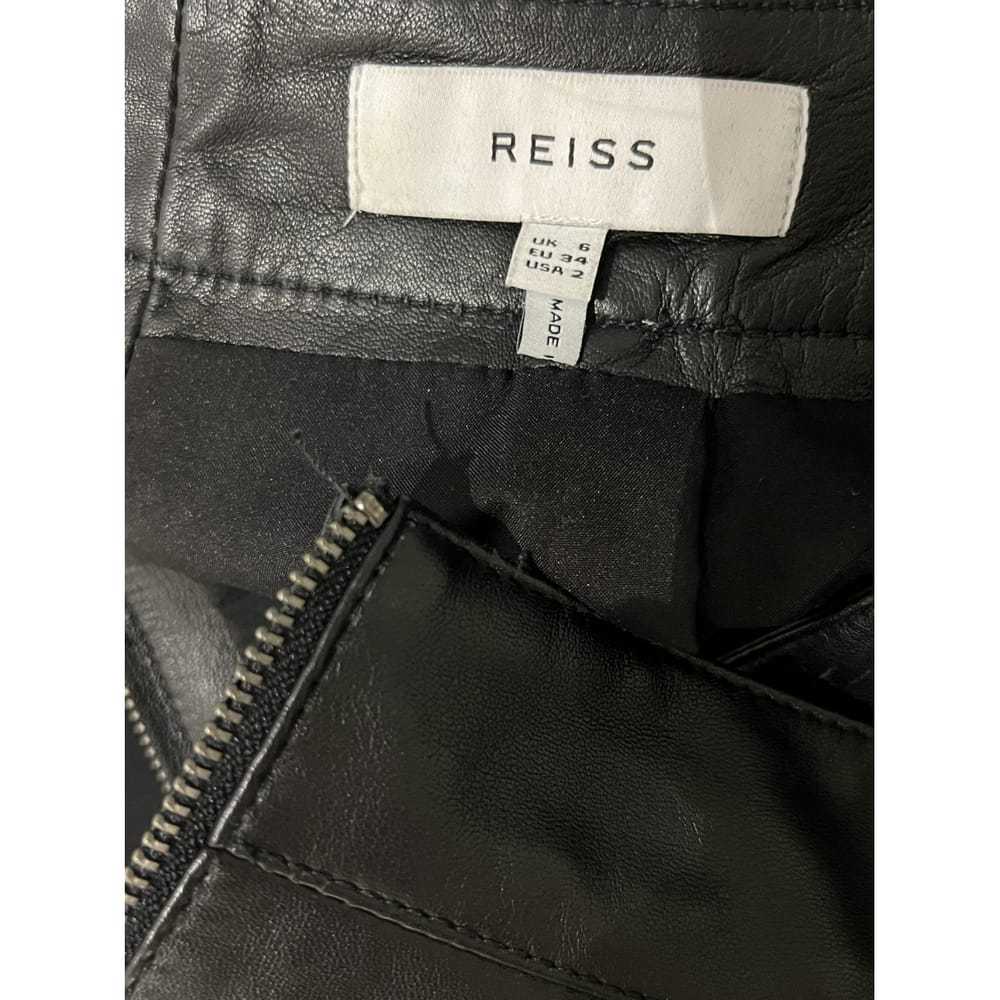 Reiss Leather mini skirt - image 2