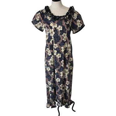 Vintage Island Attitudes Womens Vintage Maxi Dres… - image 1