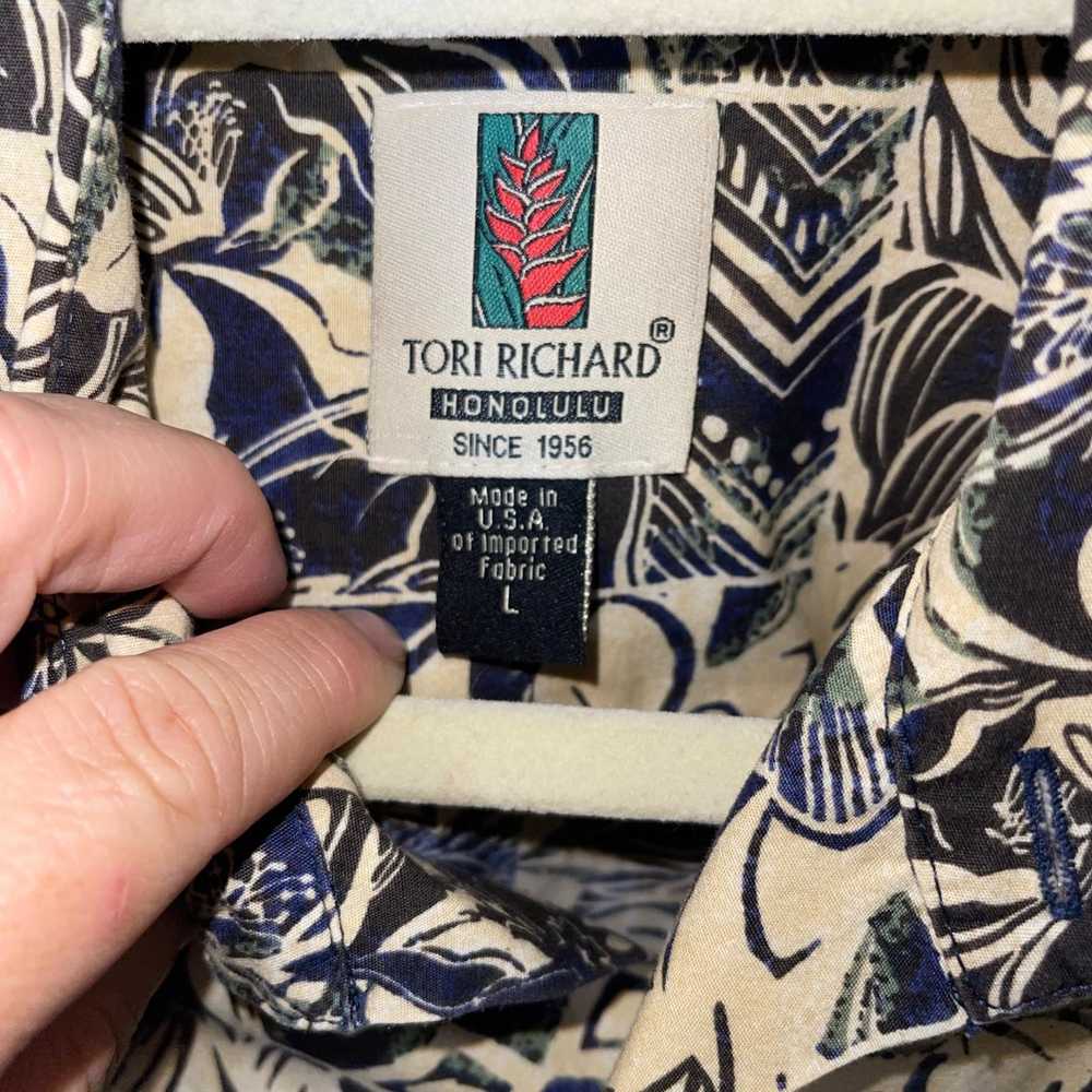 Tori Richard Tori Richard Vintage Mens Shirt Size… - image 5