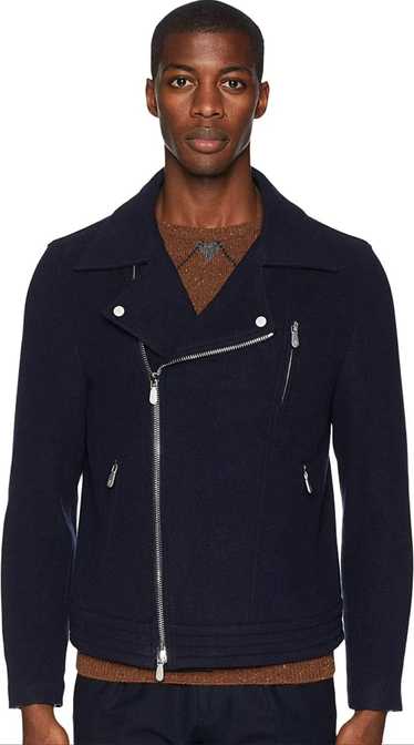 Eleventy Elventy Wool Biker Jacket