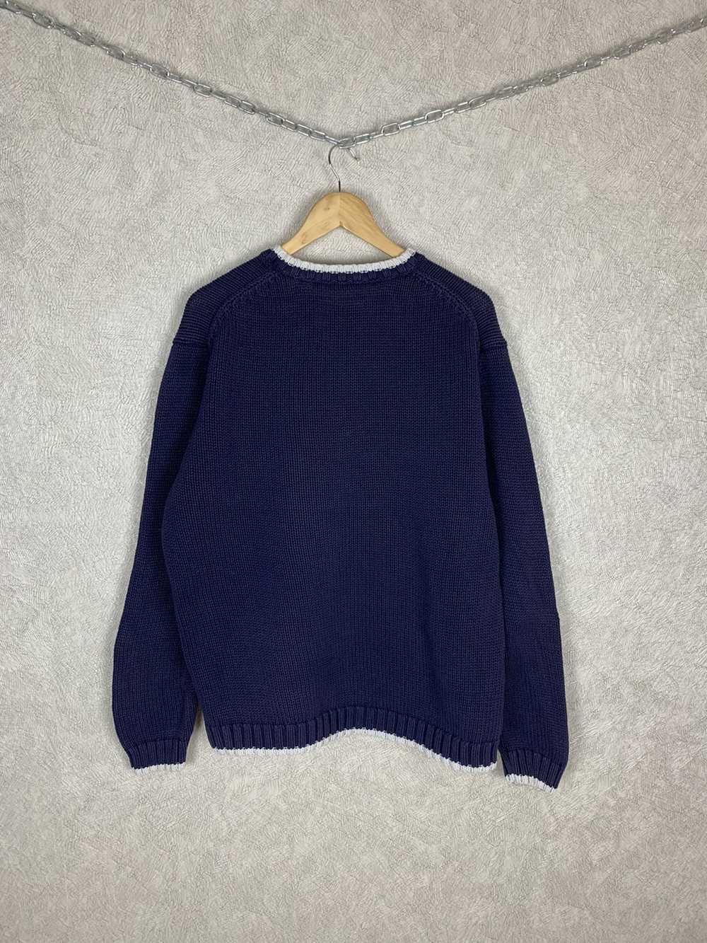 Yves Saint Laurent 💥YSL HEAVY KNIT SWEATER EMBRO… - image 3