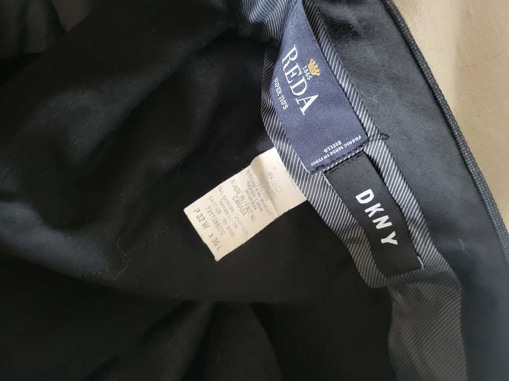 DKNY DKNY Men's Black Slim Fit SUIT 38R 32-30 - O… - image 5