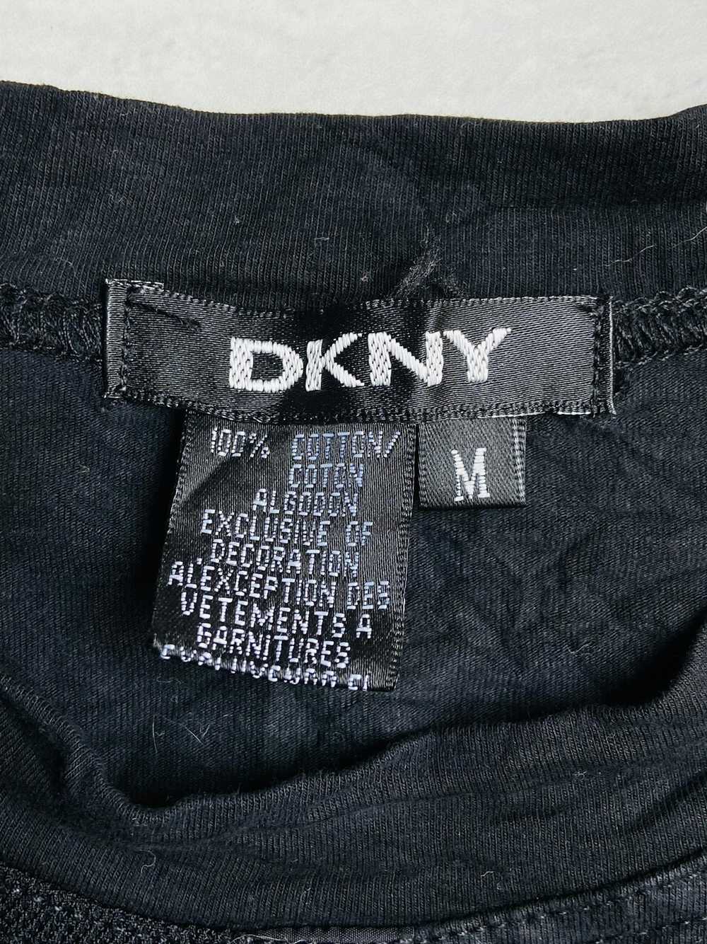 DKNY × Jean Paul Gaultier DKNY Black Mesh Long Sl… - image 5