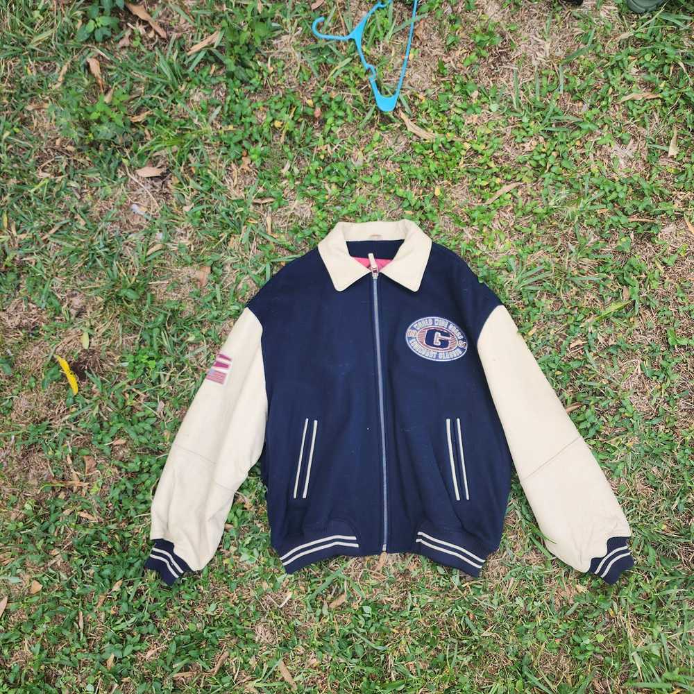 Guess × Vintage Vintage Guess Varsity Jacket 1981 - image 1