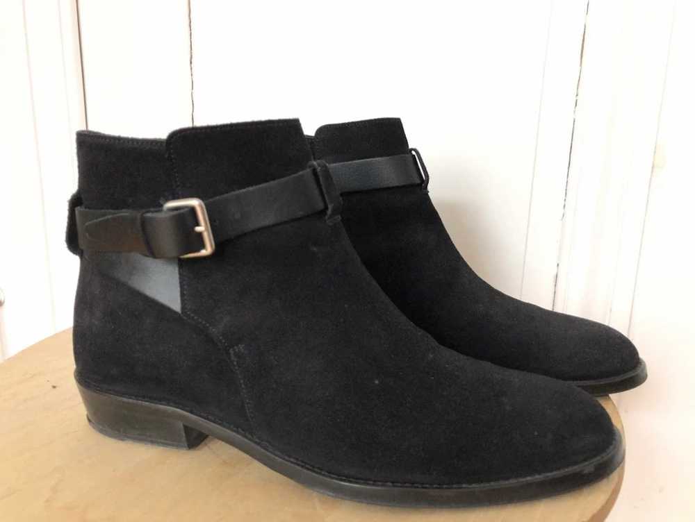 Sandro Jodhpur / Black Suede Boots - image 1